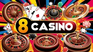 on image text '8 CASINO'