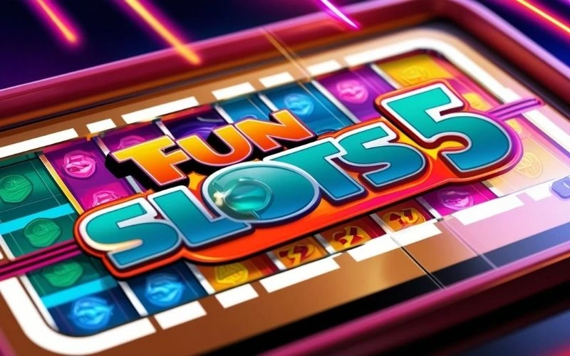 on image text 'FUN SLOTS 5'