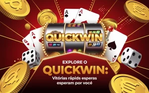 on image text 'Explore o QuickWin: Vitórias Rápidas Esperam por Você'