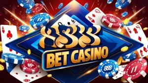 on image text '888 BET CASINO'