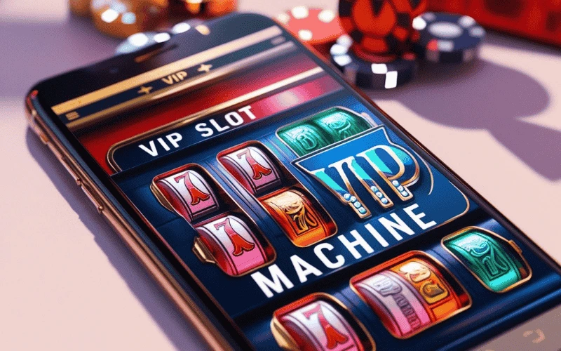 on image text 'VIP SLOT MACHINE'