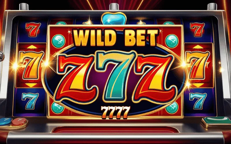 on image text 'WILD BET 777'