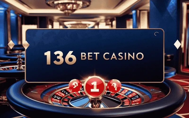 on image text '136 BET CASINO'