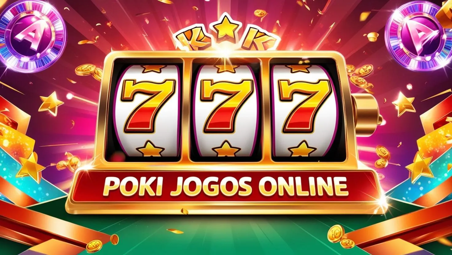 on image text 'POKI JOGOS ONLINE'