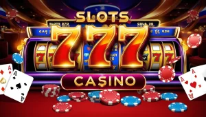 on image text 'SLOTS 777 CASINO'