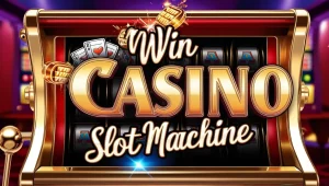 on image text 'WIN CASINO SLOT MACHINE'