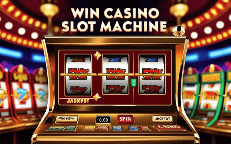 on image text 'WIN CASINO SLOT MACHINE'